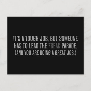 U bent een uitstekende leider briefkaart