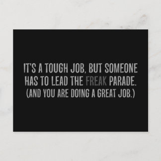 U bent een uitstekende leider briefkaart