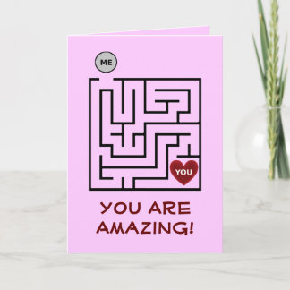 U bent een Valentijnse kaart voor Mazing