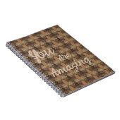 U bent een verbluffend Notitieboek met spiraalfoto (Rechterzijde)