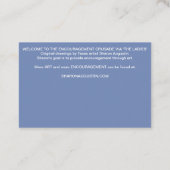 U BENT EENVOUDIG DE BESTE - ENCOURAGE-KAART VISITEKAARTJE (Achterkant)