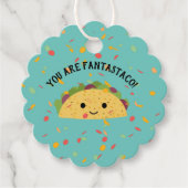 U bent Fantastaco Schattige Kawaii Taco Bedankjes Labels (Voorkant)