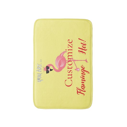 U bent Flamingo Hot Thunder_Cove Badmat (Voorkant Verticaal)