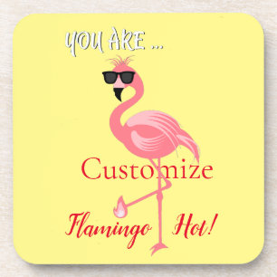 U bent Flamingo Hot Thunder_Cove Bier Onderzetter
