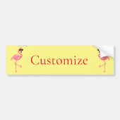 U bent Flamingo Hot Thunder_Cove Bumpersticker (Voorkant)