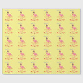 U bent Flamingo Hot Thunder_Cove Cadeaupapier (Vlak)