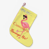 U bent Flamingo Hot Thunder_Cove Kleine Kerstsok (Voorkant (Hangend))