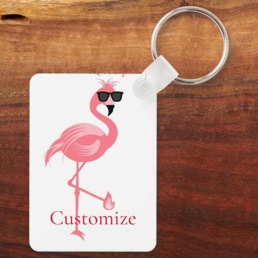 U bent Flamingo Hot Thunder_Cove Sleutelhanger (Achterkant)