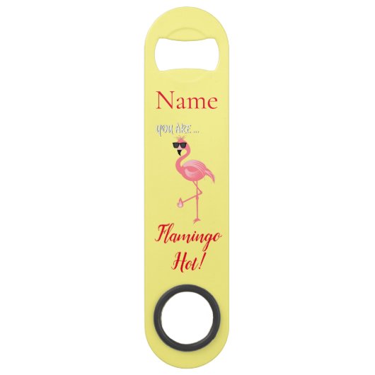 U bent Flamingo Hot Thunder_Cove Speed Flessenopener (Voorkant)