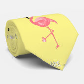 U bent Flamingo Hot Thunder_Cove Stropdas (Opgerold)