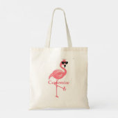 U bent Flamingo Hot Thunder_Cove Tote Bag (Achterkant)