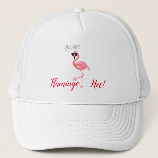 U bent Flamingo Hot Thunder_Cove Trucker Pet (Voorkant)