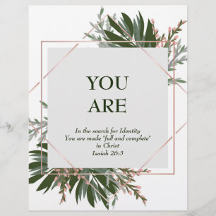 U bent (gedicht) verzachtend papier