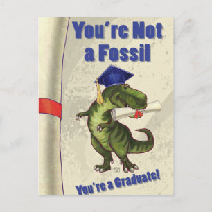 U bent geen Fossil Scroll Briefkaart