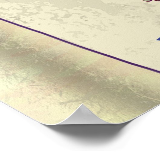 U bent geen Fossil Scroll Poster (Hoek)