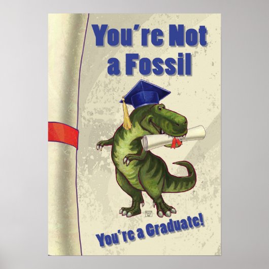 U bent geen Fossil Scroll Poster (Voorkant)