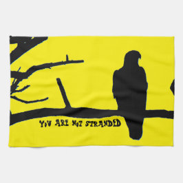 U bent geen gestrande handdoek