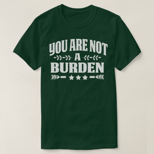 U bent geen last Mental Health Awareness T-shirt (Design voorkant)