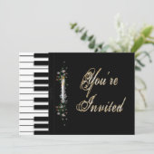 U BENT GEÏNVITEERD feestelijke uitnodigingen - HOL (Staand voorkant)