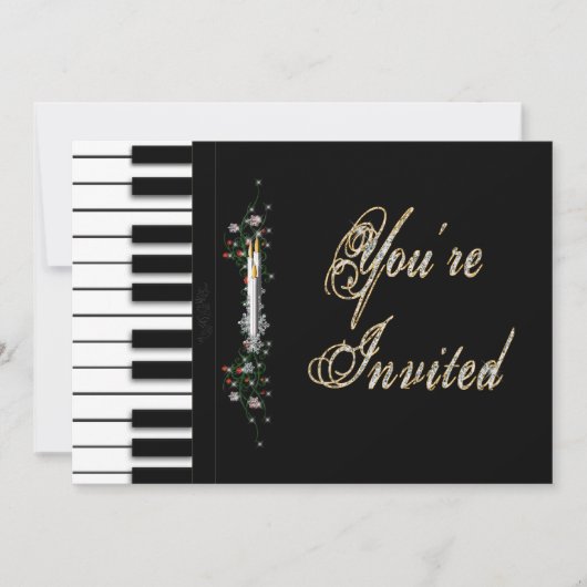 U BENT GEÏNVITEERD feestelijke uitnodigingen - HOL (Voorkant)