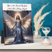 U bent geliefd tafelblad plaque met ezel fotoplaat (Zijkant)