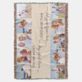 U bent gemiste amandelaar in het houden van geheug deken (Voorkant Verticaal)