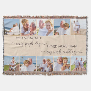 U bent gemiste amandelaar in het houden van geheug deken