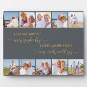 U bent gemiste gedicht grijze herinnering Multi-fo Fotoplaat (Voorkant)