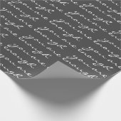 U bent genoeg Inspirerend citaat zwart-wit Cadeaupapier (Hoek)