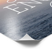 U bent genoeg letterlijke offerte foto afdruk (Hoek)