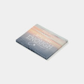 U bent genoeg letterlijke offerte post-it® notes (Schuin)