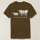 U bent gestorven aan dysenterie t-shirt (Design voorkant)