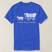 U bent gestorven aan dysenterie t-shirt (Design voorkant)