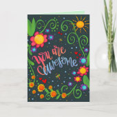 U bent Geweldige Leuk Leuk Dank u Inspirivity Kaart (Voorkant)