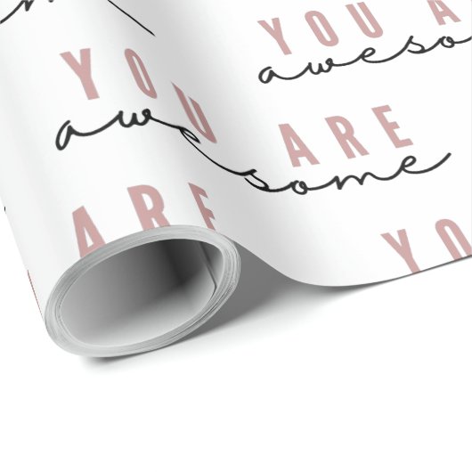 U bent Geweldige omslagpapier Cadeaupapier (Rol Hoek)