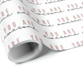 U bent Geweldige omslagpapier Cadeaupapier (Rol Hoek)