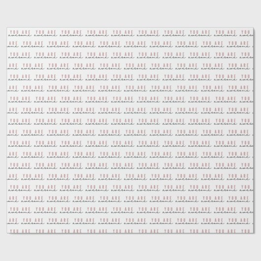 U bent Geweldige omslagpapier Cadeaupapier (Vlak)