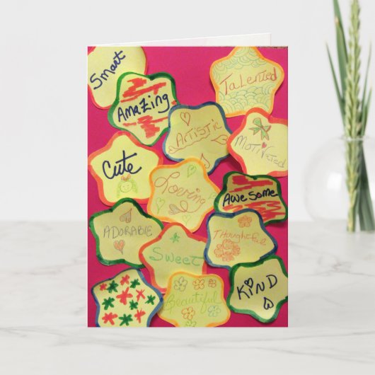 U bent Geweldige Wenskaart Kaart (Voorkant)