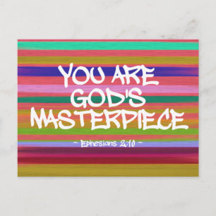 U bent Gods sterminnencitaat Briefkaart