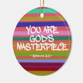 U bent Gods sterminnencitaat Keramisch Ornament (Links)