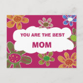 U BENT HET BESTE MOMENT BRIEFKAART (Voorkant)