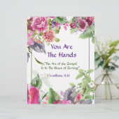 U bent het handmatige gepersonaliseerde papier (Staand voorkant)