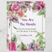 U bent het handmatige gepersonaliseerde papier (Voorkant / Achterkant)