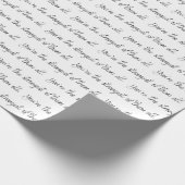 U bent het krachtigste omslagpapier cadeaupapier (Hoek)