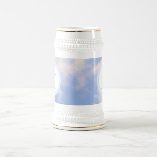 U bent het Licht van de Wereld Bijbel Blauw Bierpul (Center)