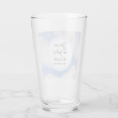 U bent het Licht van de Wereld Bijbel Blauw Glas (Achterkant)