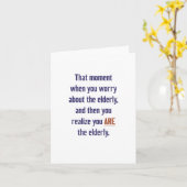 U bent het oudere Wenskaart Kaart (Gele Bloem)