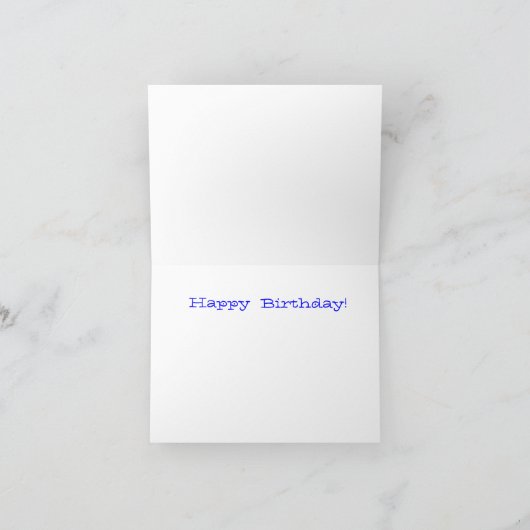 U bent hoe Oud?! Kaart (Binnen)