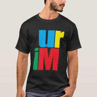 U bent Ik ben de naam van Jezus in kleurrijke graf T-shirt