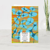 U bent in mijn gedachten - denken aan u kaart (Achterkant)